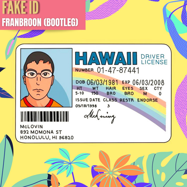 issue date for fake id