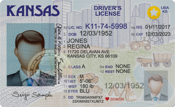 Kansas Fake Id Templates