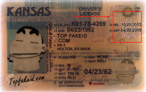 Kansas Scannable fake id