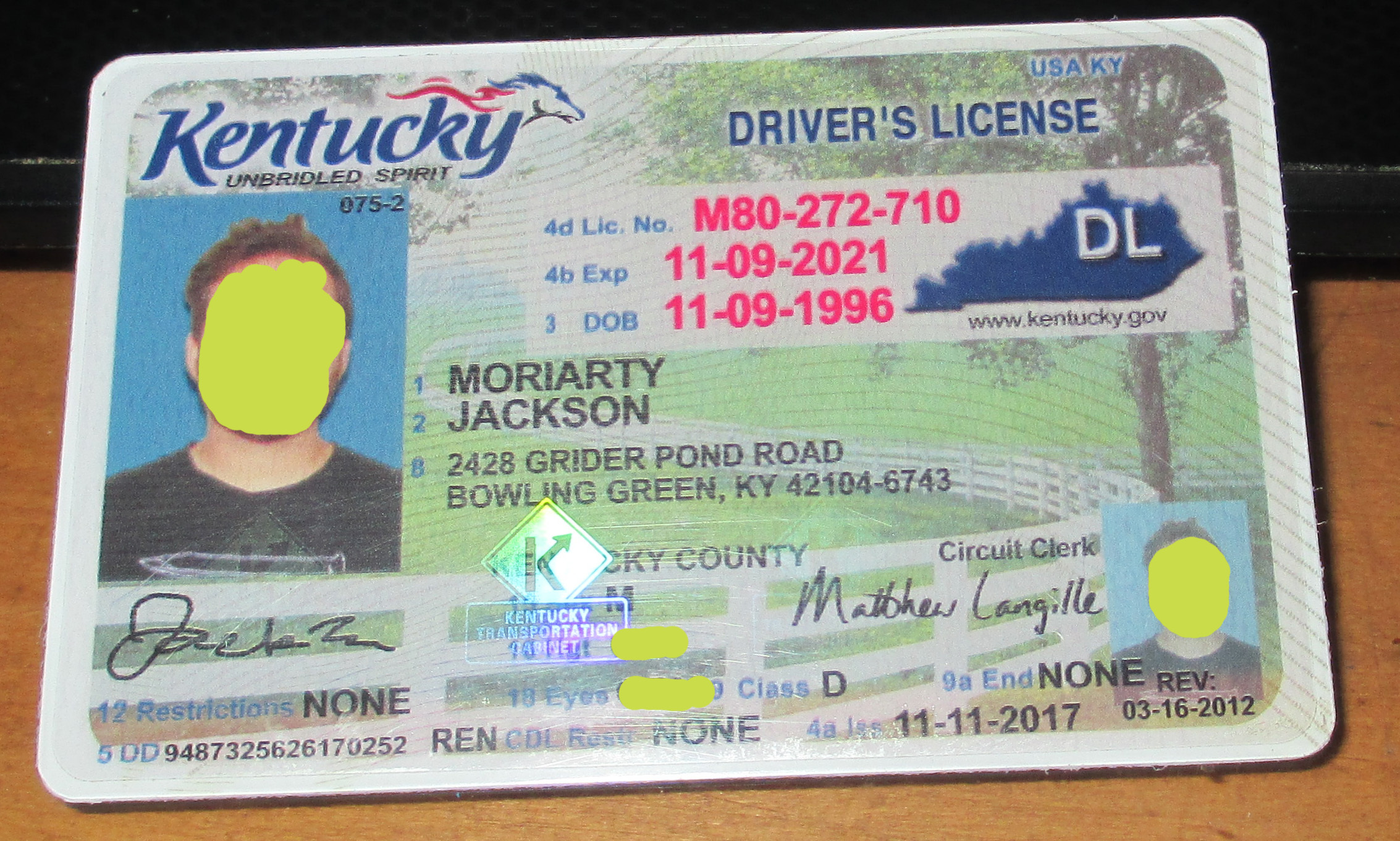 Kentucky Fake Id Maker