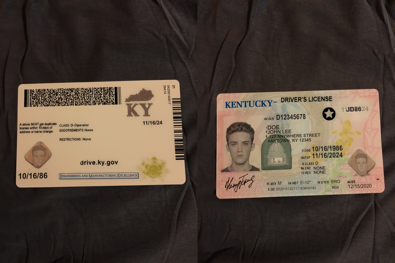 Kentucky Fake Id Maker