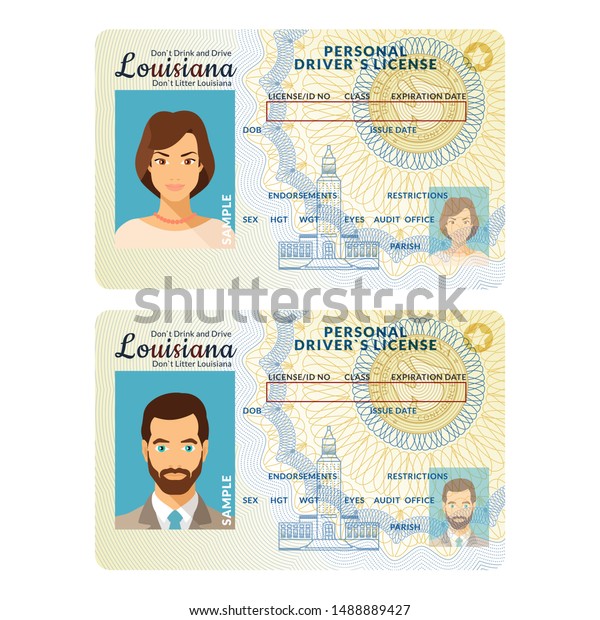 Louisiana Fake Id Templates