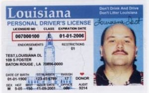 louisiana fake id