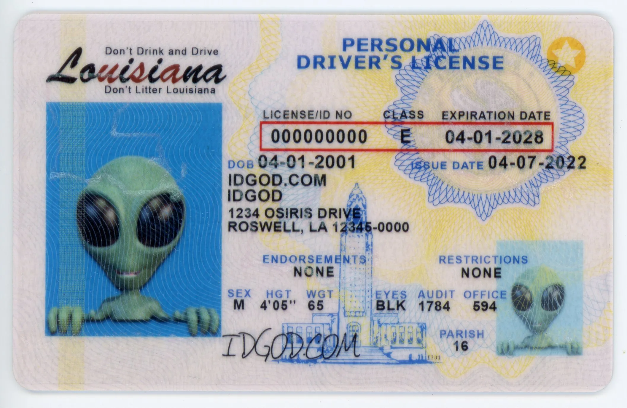 Louisiana Scannable Fake Id Online