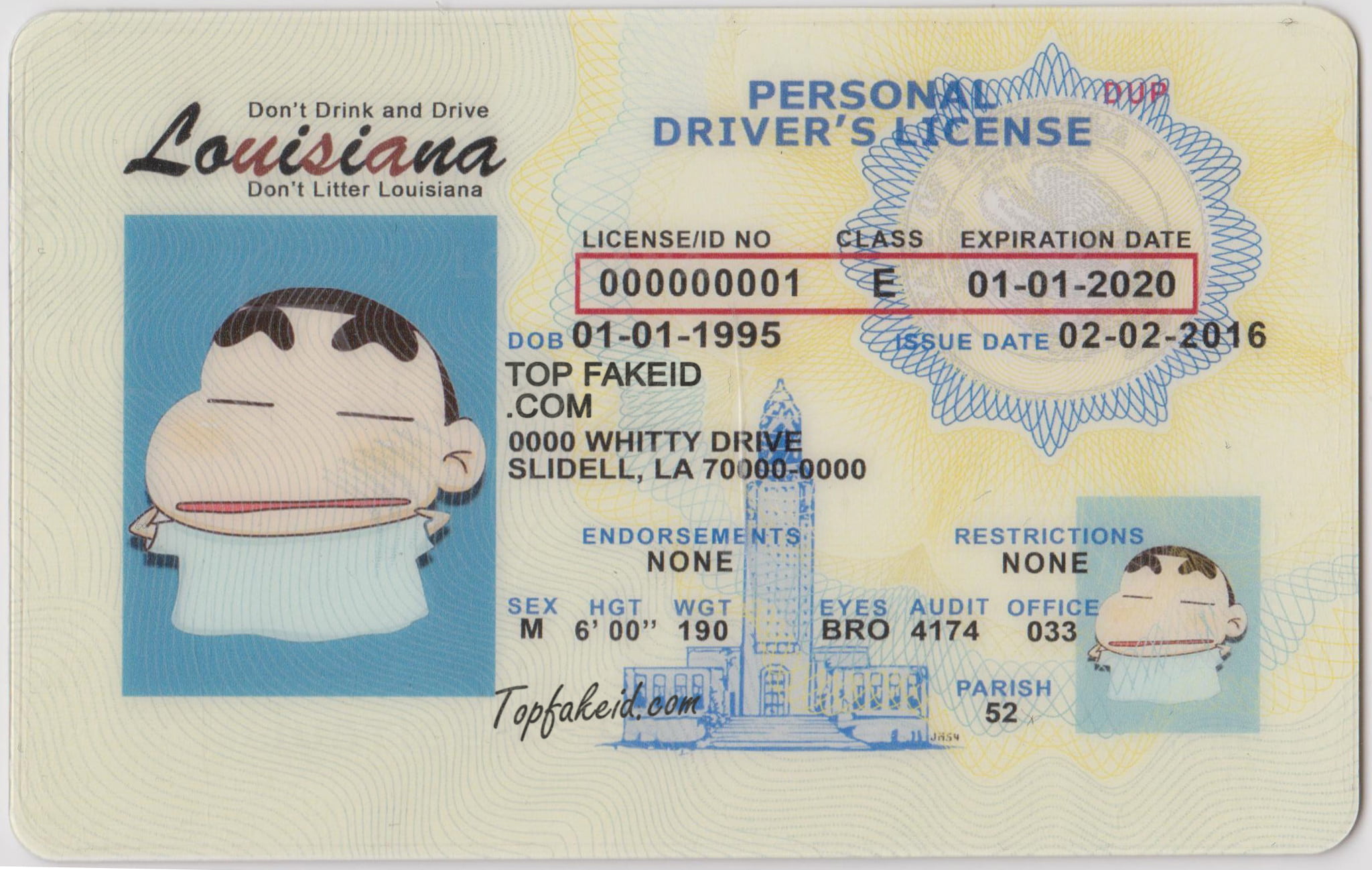 Louisiana Scannable Fake Id Online