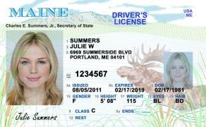 maine fake id