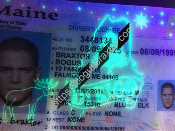 Maine Scannable Fake Id Maker