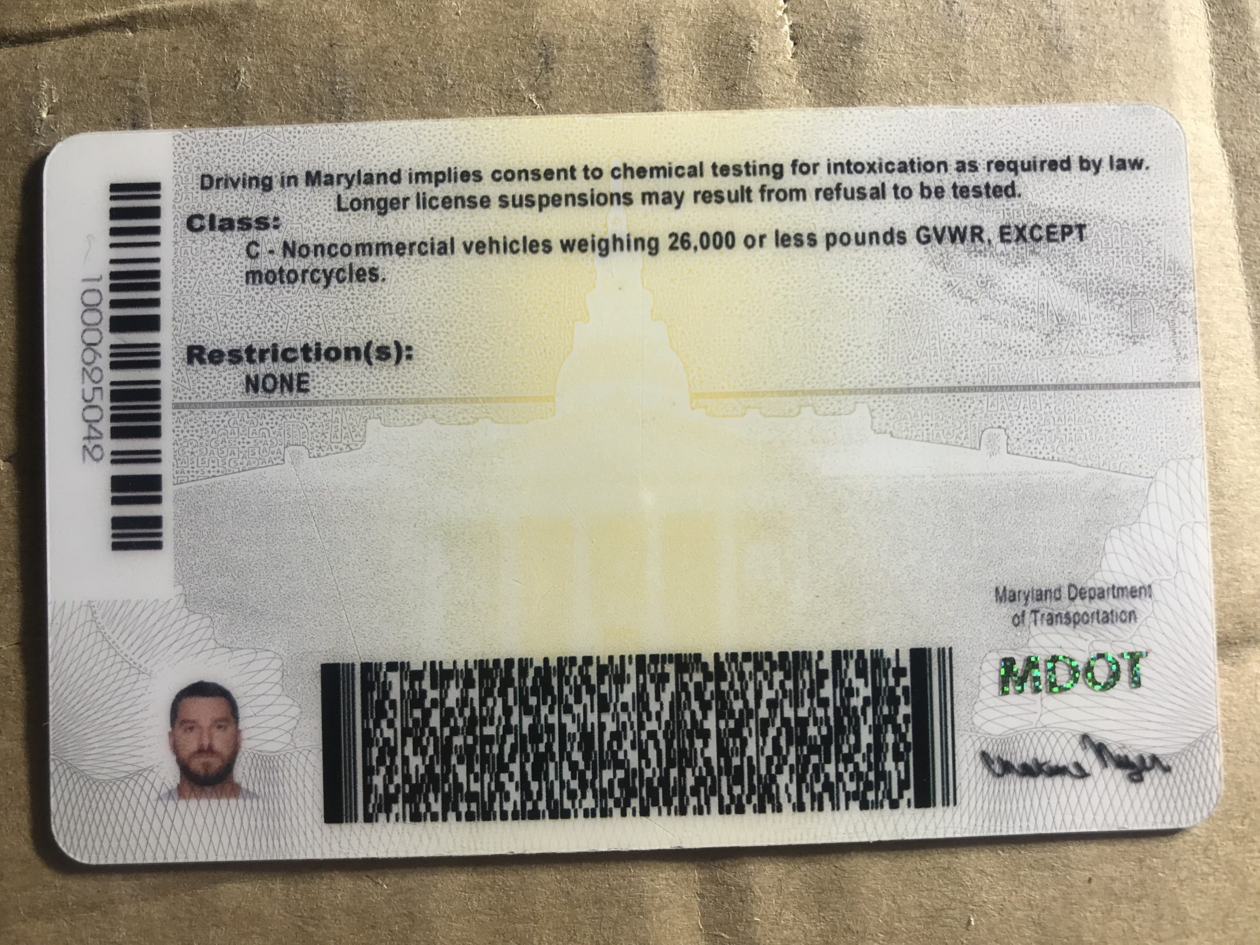 Maryland Scannable Fake Id Online