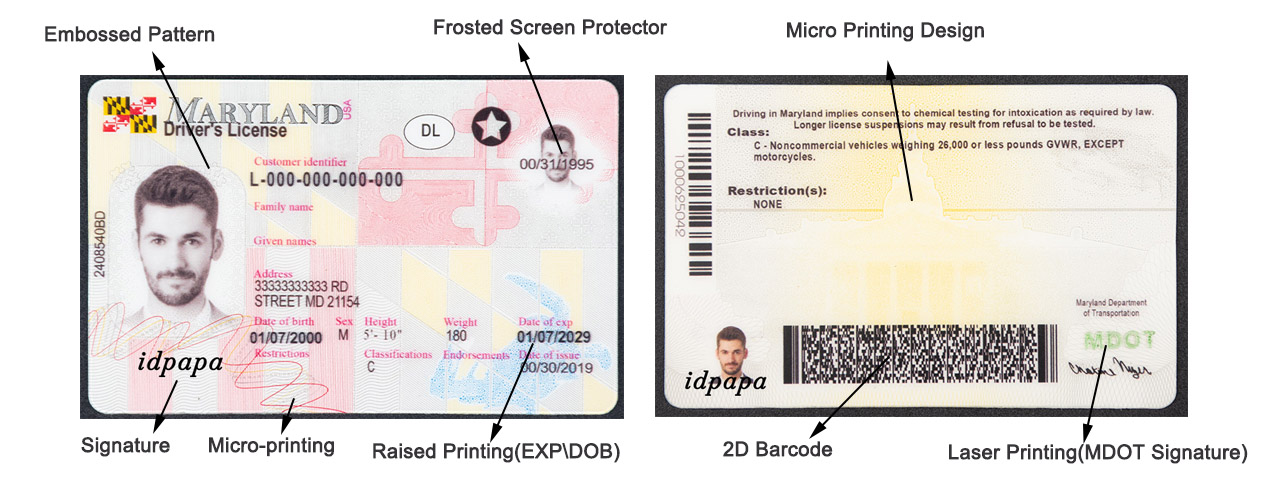 Maryland Scannable Fake Id Website