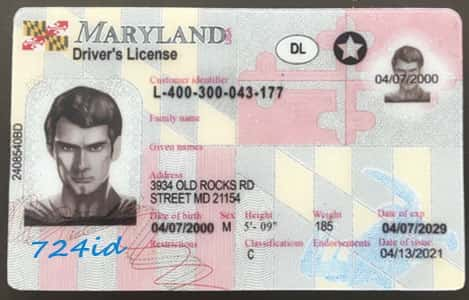 Maryland Scannable Fake Id Website