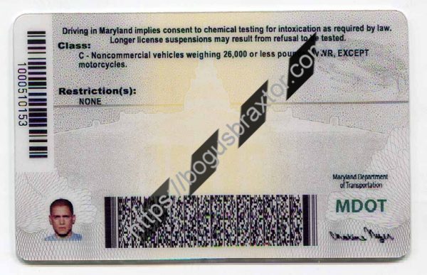 Maryland Scannable Fake Id Website