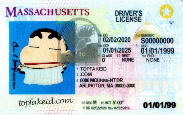 Massachusetts Scannable Fake Id Maker