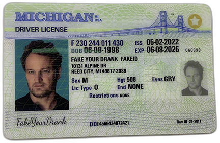 Michigan Scannable Fake Id Generator