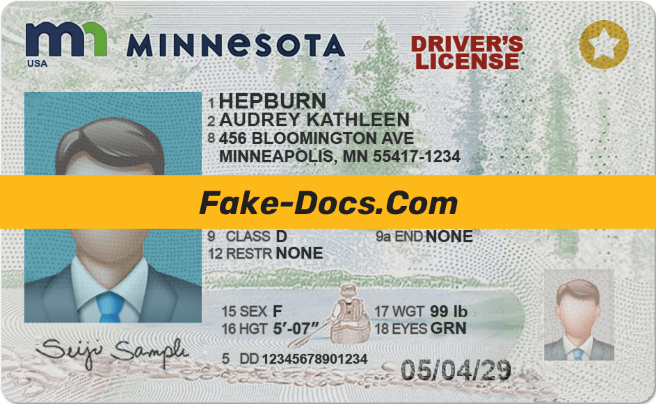 Minnesota Fake Id Templates