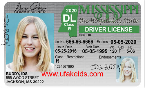 Mississippi Scannable Fake Id Generator