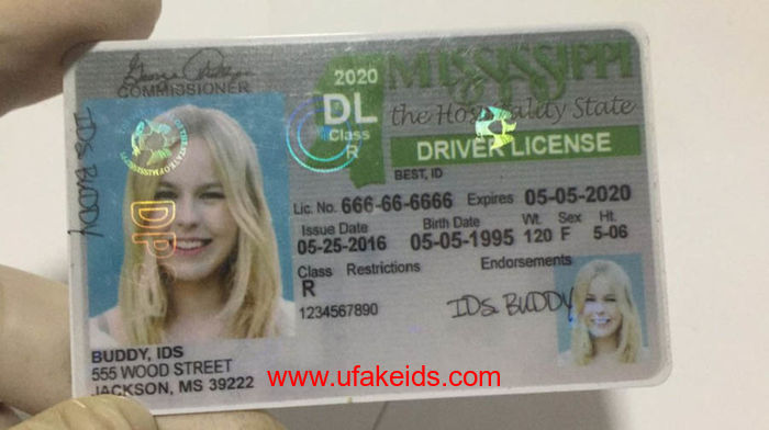 Mississippi Scannable Fake Id Online