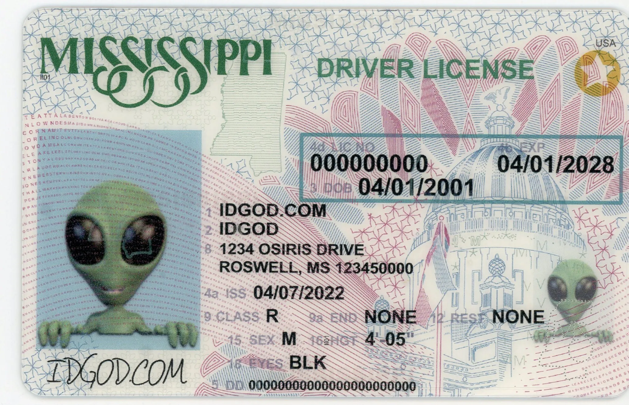 Mississippi Scannable Fake Id Online