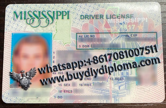 Mississippi Scannable fake id