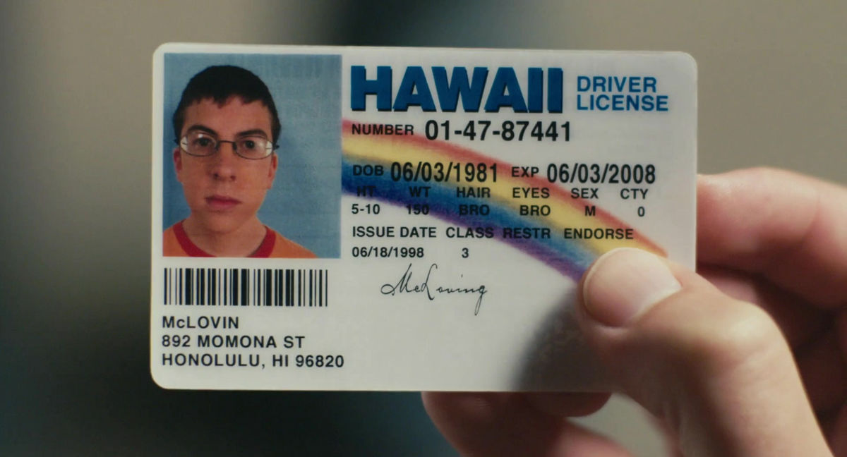 movie with fake hawaii id