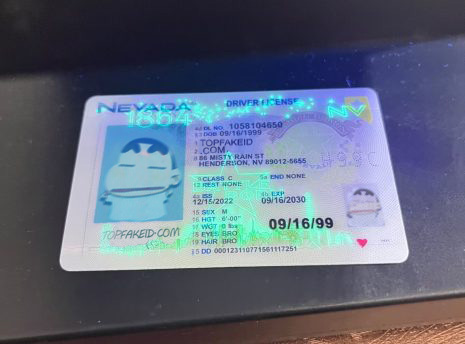 Nevada Fake Id Templates