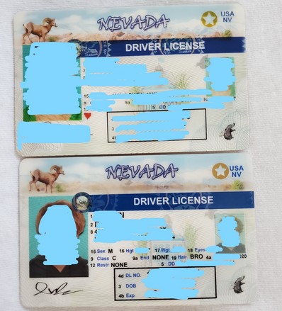 nevada fake id