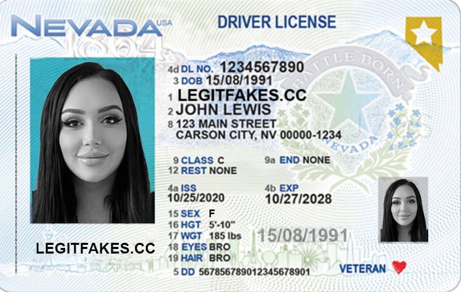 nevada fake id