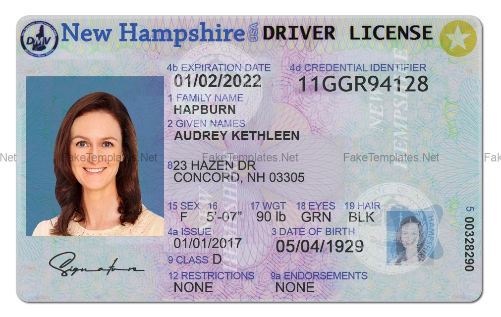 New Hampshire Fake Id Website