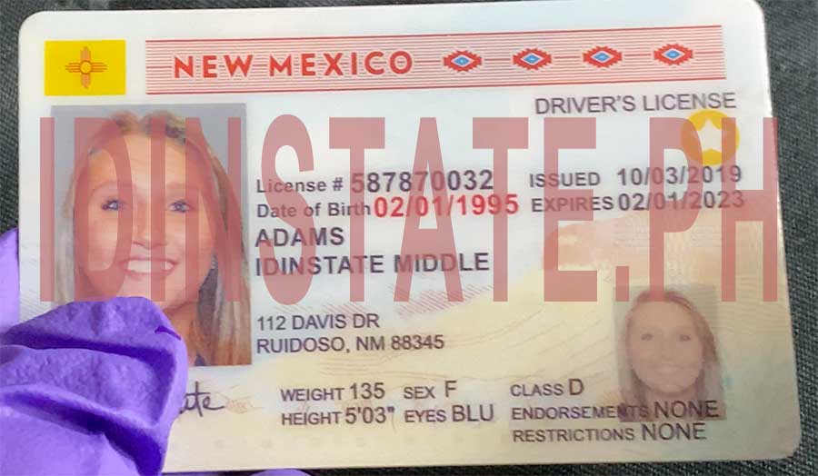 New Mexico Fake Id Front And Back