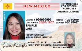 New Mexico Scannable fake id