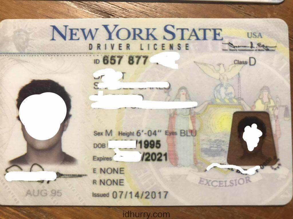 New York Scannable fake id