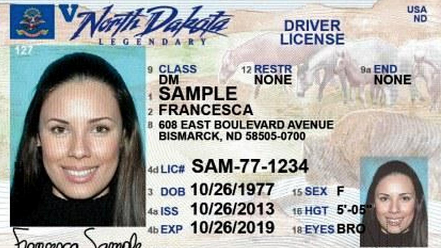 North Dakota Scannable fake id