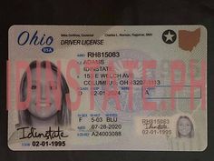 ohio fake id