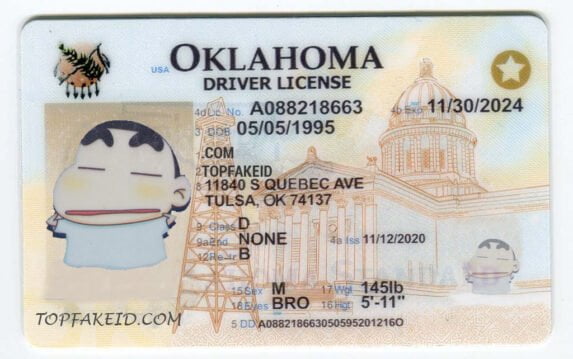 Oklahoma Scannable Fake Id Charges