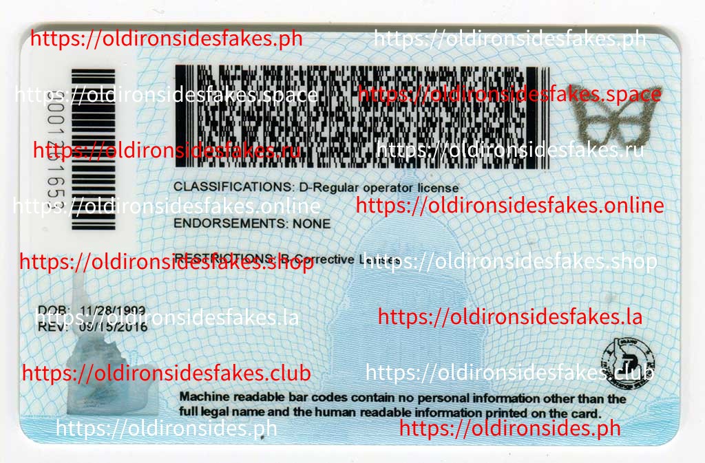 oldironside fake id