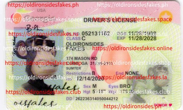 oldironside fake id