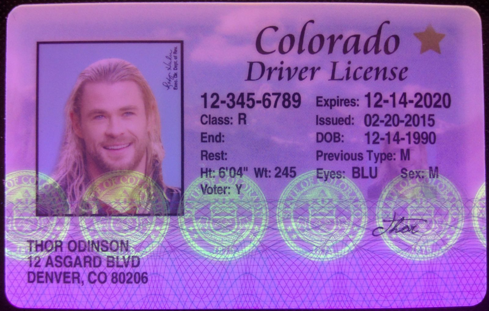 Order Colorado Scannable Fake Id