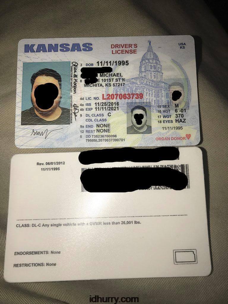 Order Kansas Scannable Fake Id