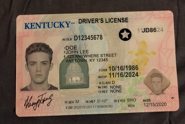 Order Kentucky Fake Id