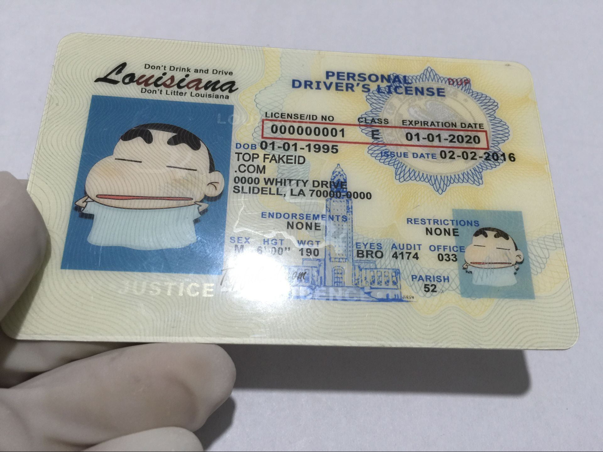 Order Louisiana Scannable Fake Id