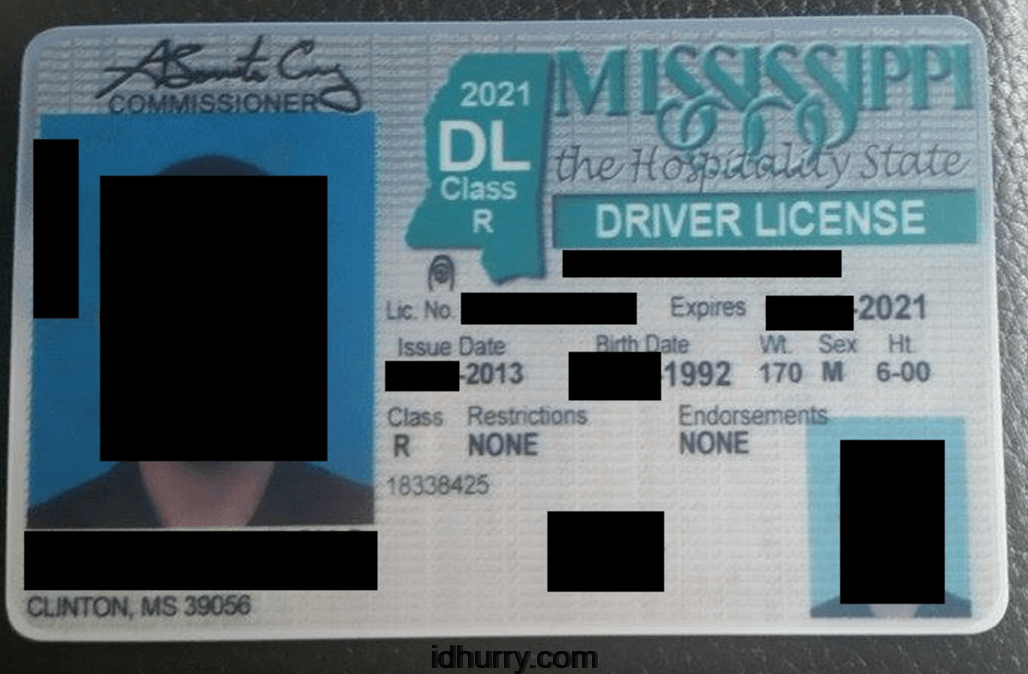 Order Mississippi Scannable Fake Id