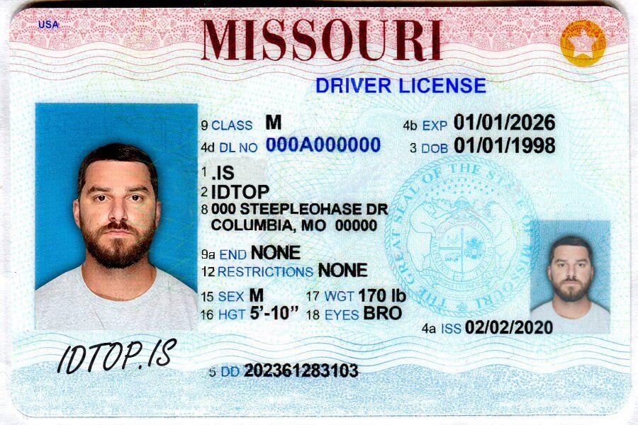 Order Missouri Scannable Fake Id