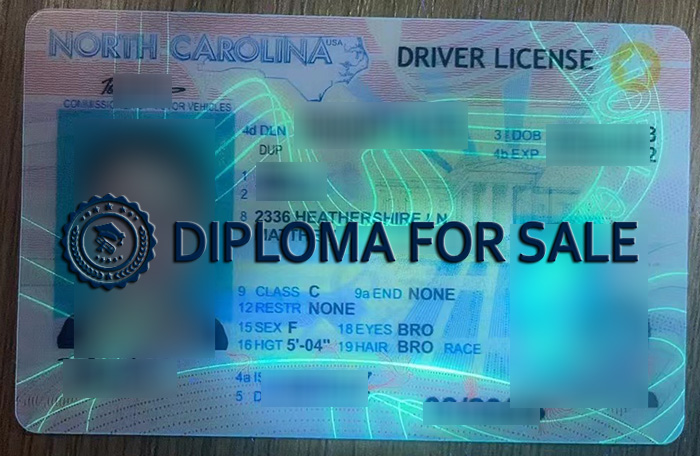 Order North Carolina Scannable Fake Id