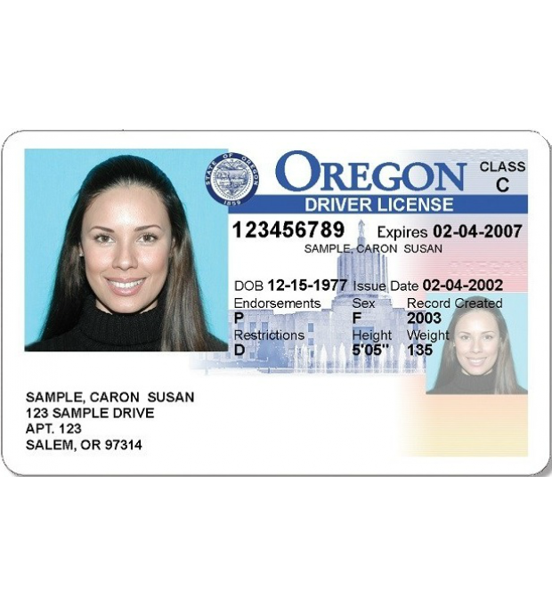 Oregon Scannable fake id