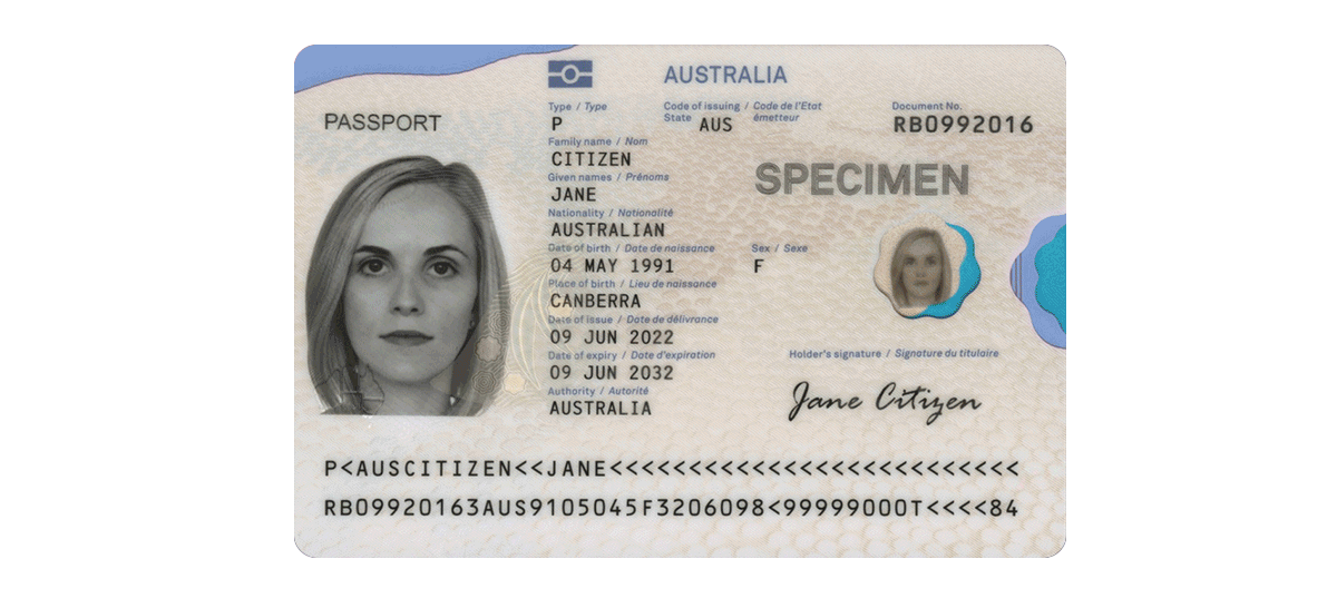 passport fake id