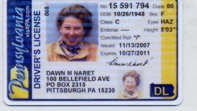 pennsylvania fake id