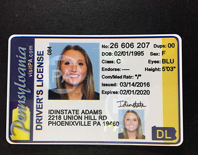 Pennsylvania fake id