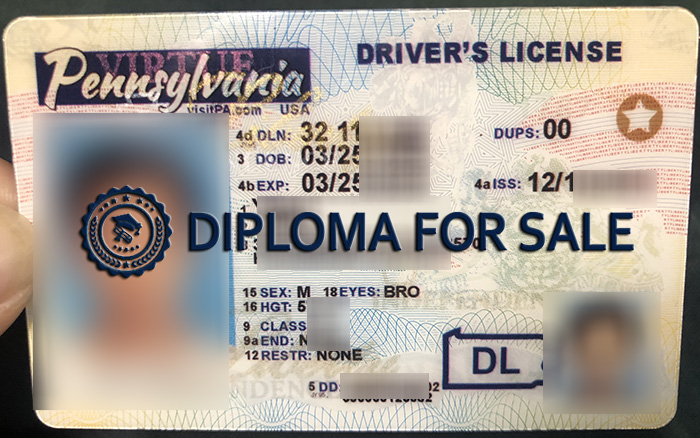 Pennsylvania fake id