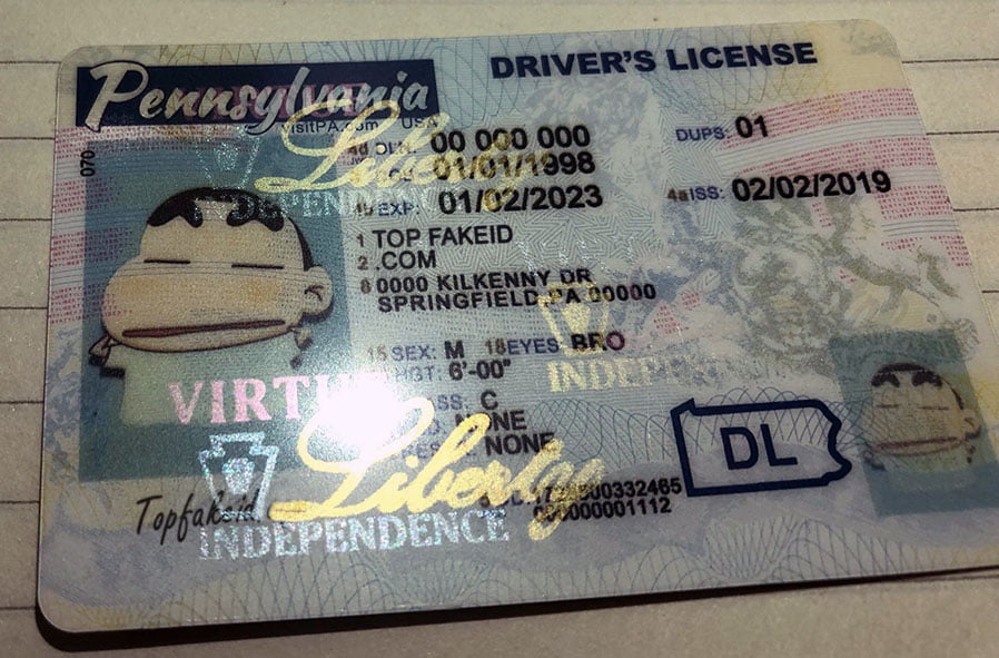 Pennsylvania Scannable Fake Id Charges