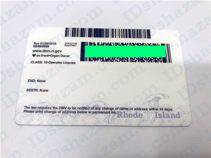 Rhode Island Fake Id Maker