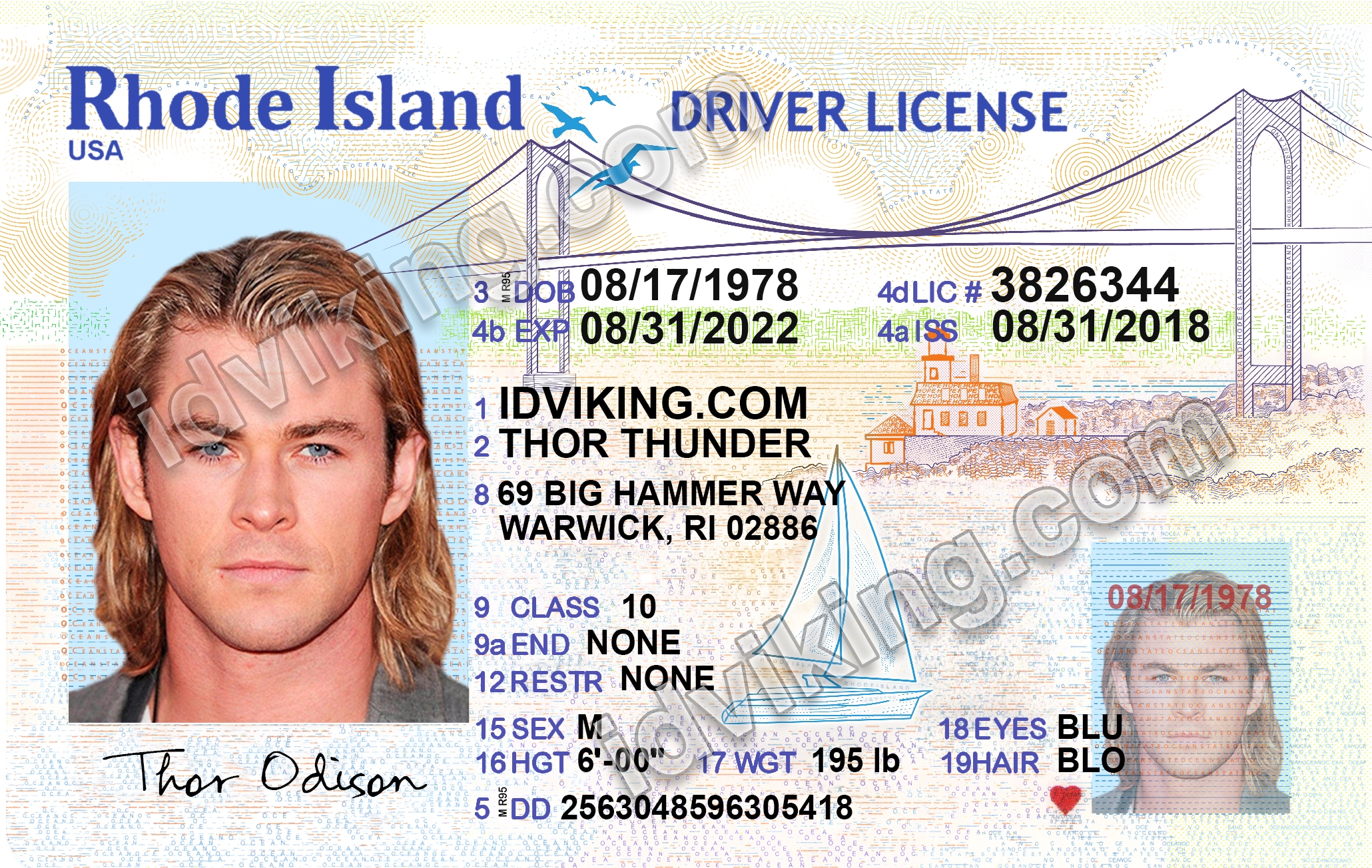 Rhode Island Fake Id Maker